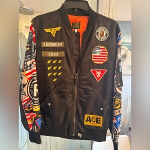 Bathing Ape Bomber Jacket